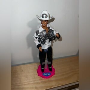 Western stampin Ken doll